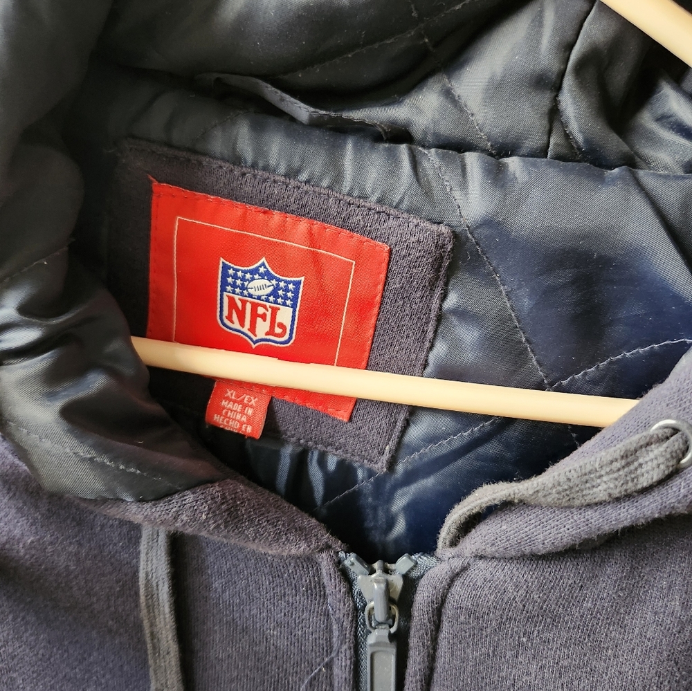NFL 2000s Vintage St. Louis Rams Wool Leather Varsity Jacket XL - Picture 4 of 6
